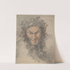 Head of a Satyr by Circle of Antoine Watteau