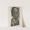 Head of a Sick Man (Self-Portrait) (1918) by Ernst Ludwig Kirchner