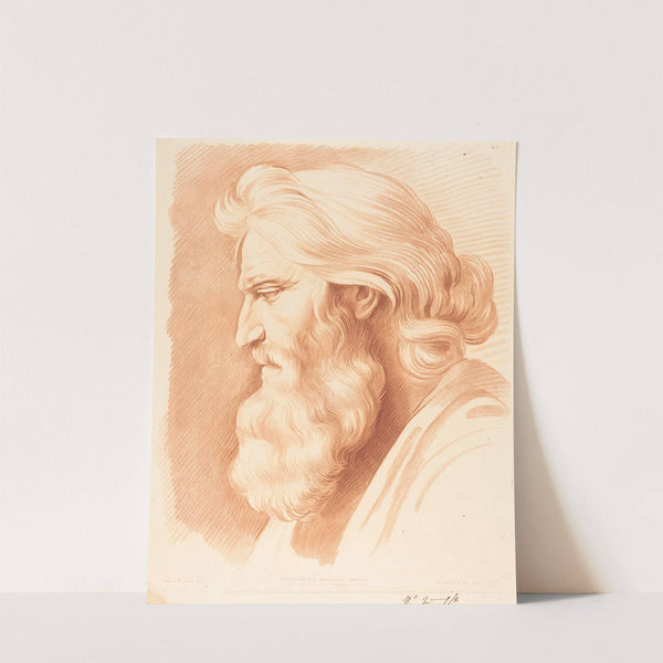 Head of a Venerable Man by Gilles Demarteau the Elder