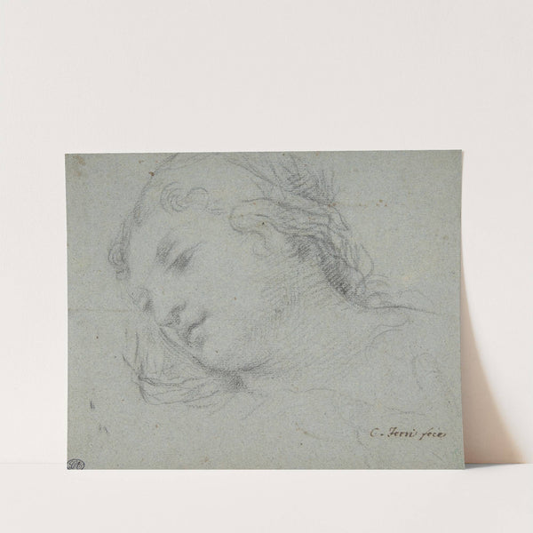 Head of a Woman by Ciro Ferri