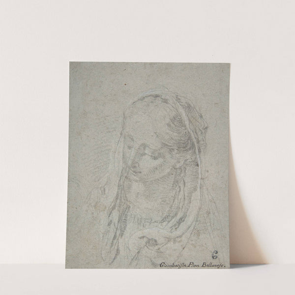 Head of a Woman by Giovanni Battista Piva