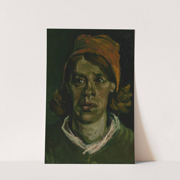 Head of a woman (1885) by Vincent van Gogh