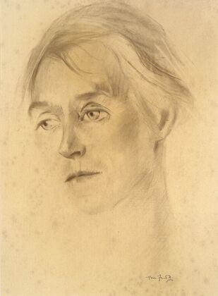 Head of a woman