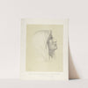 Head of a woman (1860-1867) by Ernst Deger