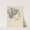 Head of a Woman in Profile (George Sand) by Pierre-Jean David d&#039;Angers