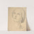 Head of a Woman Looking Up (1800–1862) by Friedrich Wilhelm Schadow