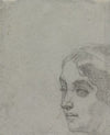 Head of a Woman (verso)