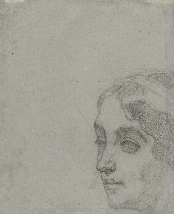 Head of a Woman (verso)