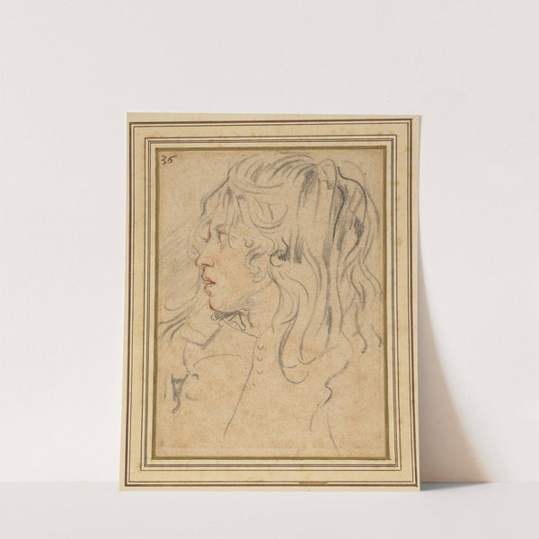 Head of a Young Boy by Jan Cossiers