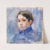 Head of a Young Boy perhaps in Uniform by Clare Marsh