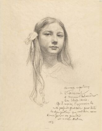 Head of a Young Girl
