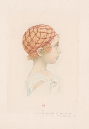 Head of a young girl