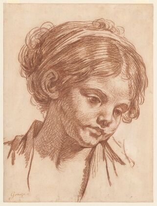 Head of a young girl (1777)