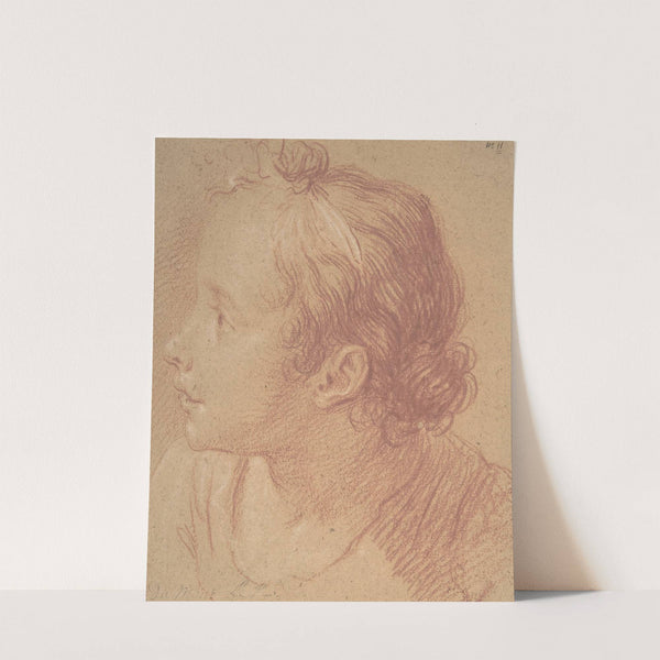 Head of a Young Girl by Jacques Dumont