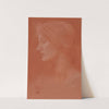 Head of a young girl in profile to the left for a Sea Nymph in Perseus and the Sea Nymphs (1896) by Edward Coley Burne-Jones