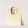 Head of a Young Girl (Tete de jeune fille) II by Alphonse Legros