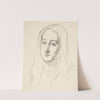 Head of a Young Woman by John Singer Sargent