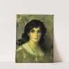 Head of a Young Woman (ca 1840) by James Abbott McNeill Whistler