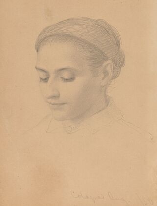 Head of a Young Woman