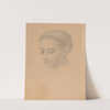 Head of a Young Woman (1850) by Eastman Johnson