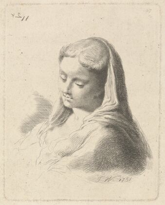 Head of a Young Woman