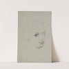 Head of a young woman by Victor Müller