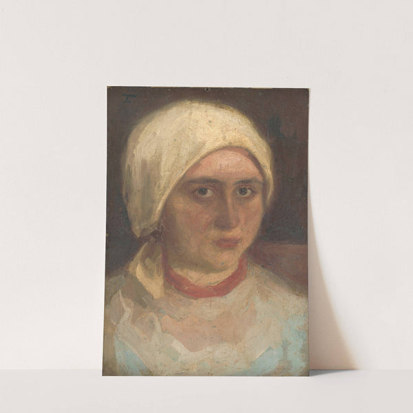 Head of a Young Woman by Eduard Putra
