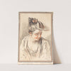 Head of a Young Woman (1773) by Gilles Demarteau the Elder