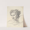 Head of a Young Woman (Fright) by Pierre-Jean David d&#039;Angers