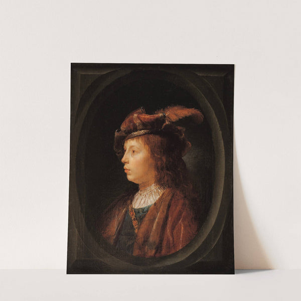 Head of a youth by Gerrit Dou