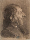 Head of an elderly man
