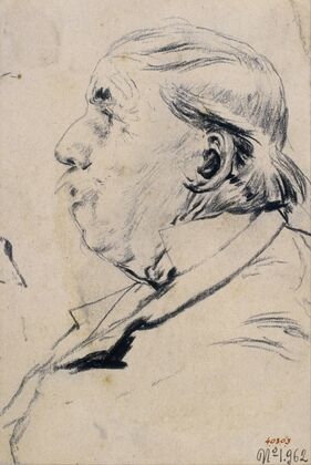 Head of an Old Man (circa 1883)