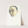 Head of an old man by Harry Linley Richardson