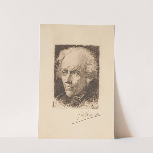 Head of an old man by Jos Ratinckx