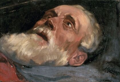 Head of an Old Man (study)