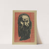 Head of an Old Man with Beard (1902) by Edvard Munch