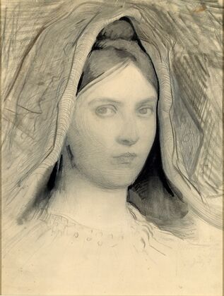 Head of Mary B. Thayer