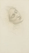 Head of Miss Margaret Elizabeth Benson (later Mrs Margaret Drummond, 1856-1941)