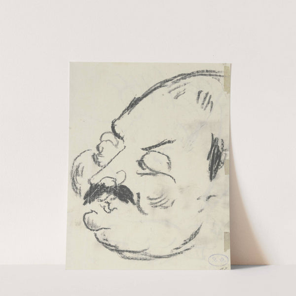 Head of Ugi Battenberg (ca. 1916 – 1917) by Max Beckmann