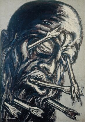 Head Pierced with Arrows, from the Los teules series (1947)