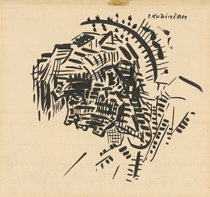 Head (Self-portrait as P. Kubínčan)