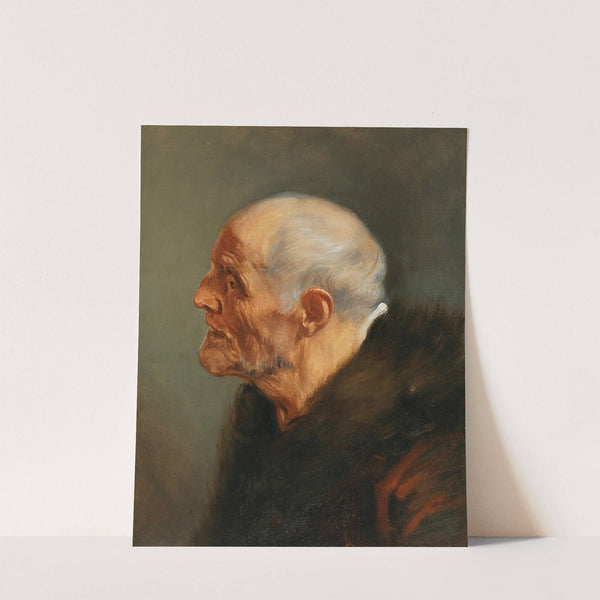 Head Study Of A Bearded Man by Anthony van Dyck