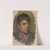 Head Study of a Boy in a Pink Shirt (1880–1900) by Ladislav Mednyánszky
