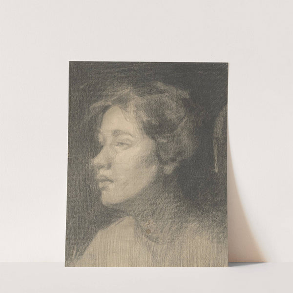 Head Study of a Girl by Eduard Putra