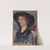 Head Study Of A Girl In A Hat (1901–1925) by Ľudovít Pitthordt