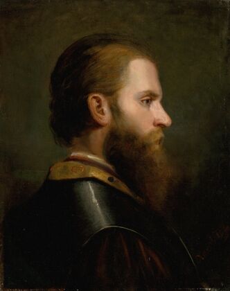 Head Study of a Man (1850)