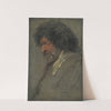 Head study of a man by Anthony van Dyck