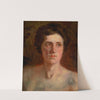 Head Study of a Woman (1890) by Ľudovít Pitthordt