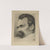 Head Study of Friedrich Nietzsche by Hans Olde