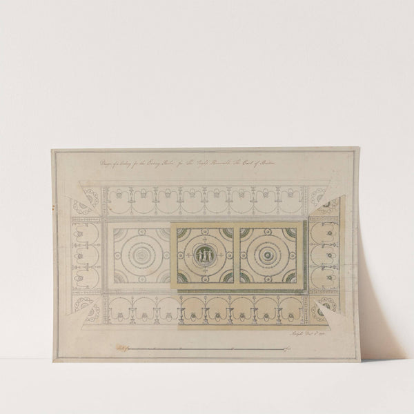 Headfort House, Ireland: Eating Parlor Ceiling by Robert Adam